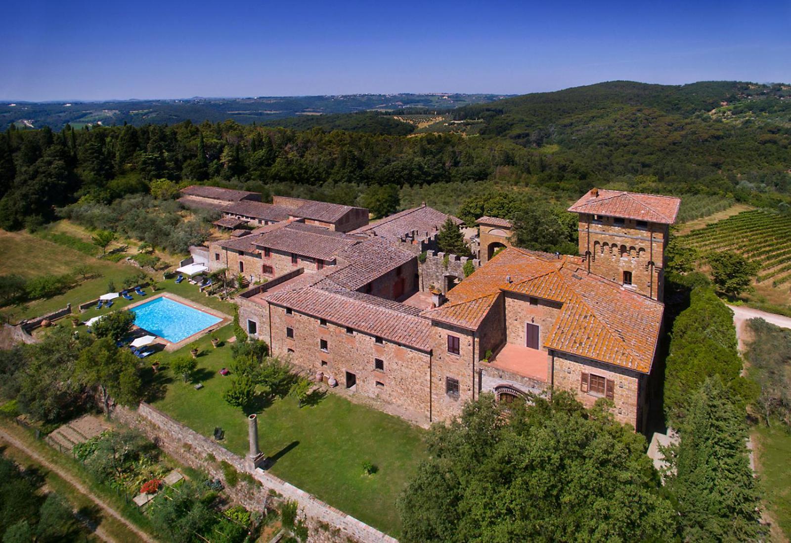 Castello Di Cafaggio Villa Impruneta Exterior photo